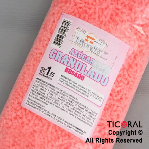AZUCAR GRANULADA ROSA EN DOSIS 1KG X 1